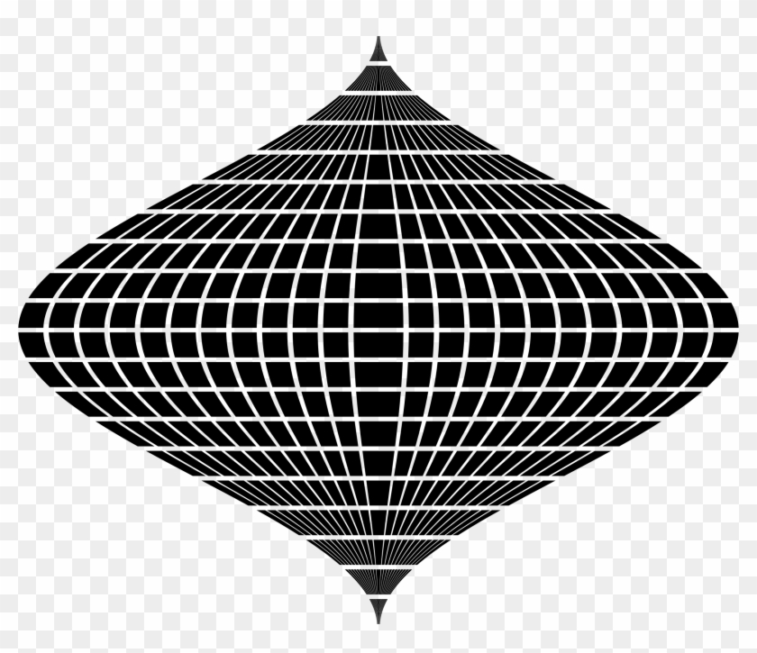 This Free Icons Png Design Of Distorted Grid Globe Clipart #1117430