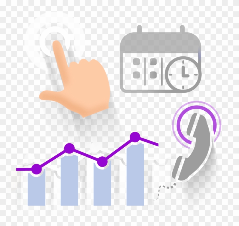 Click To Call - Graphic Design Clipart #1117433