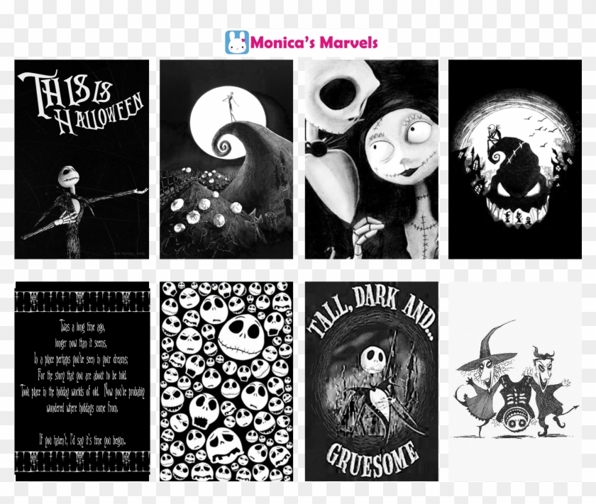 "sticker Kit" Nightmare Before Christmas Fullboxes - Printable Nightmare Before Christmas Stickers Clipart