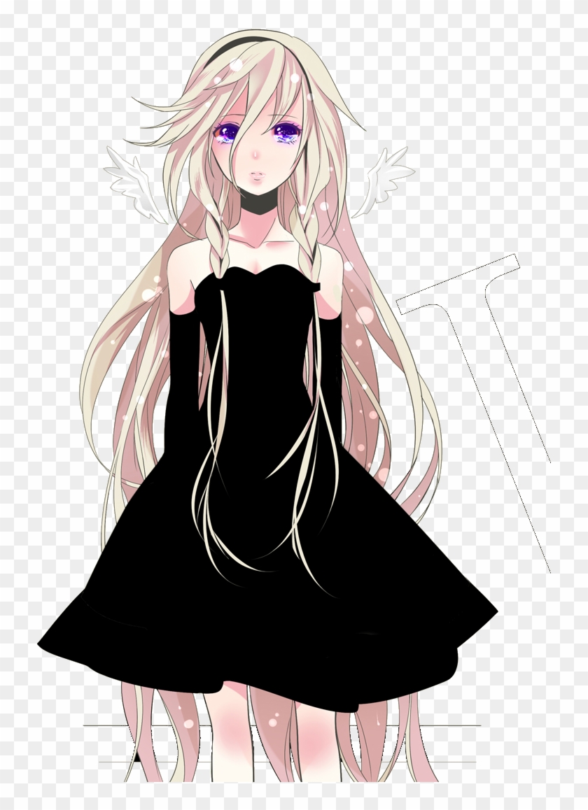 Ia Vocaloid Vocaloid Ia Anime Girl Blonde Hair Blue Crying Anime