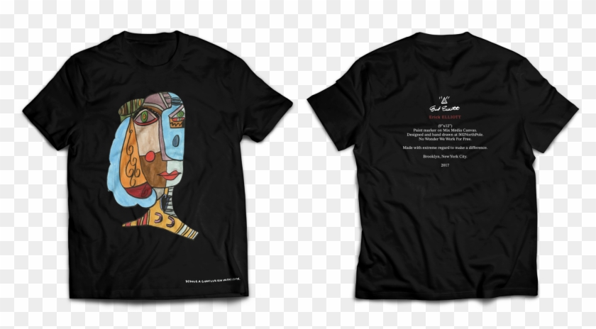 Long Neck Lady Tee Clipart #1118174