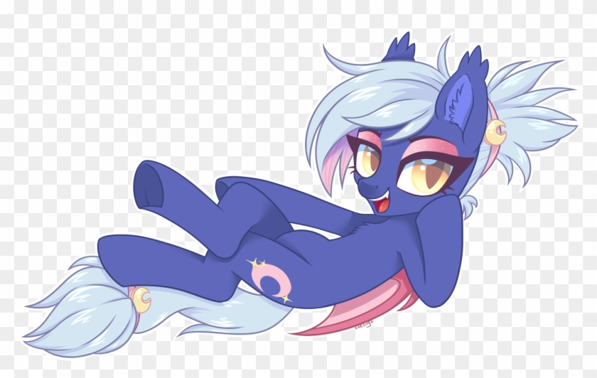 Taesuga, Bat Pony, Bedroom Eyes, Chest Fluff, Cute, - Cartoon Clipart