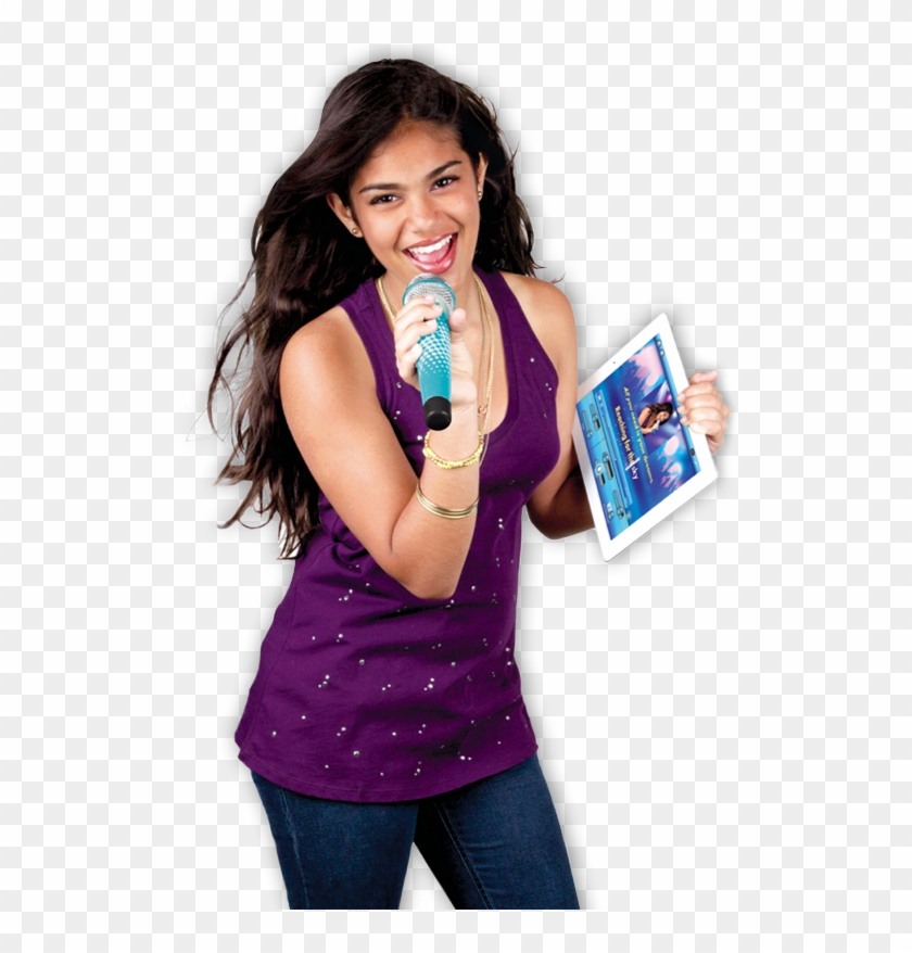 Health Benefits - Karaoke Girl Singing Png Clipart