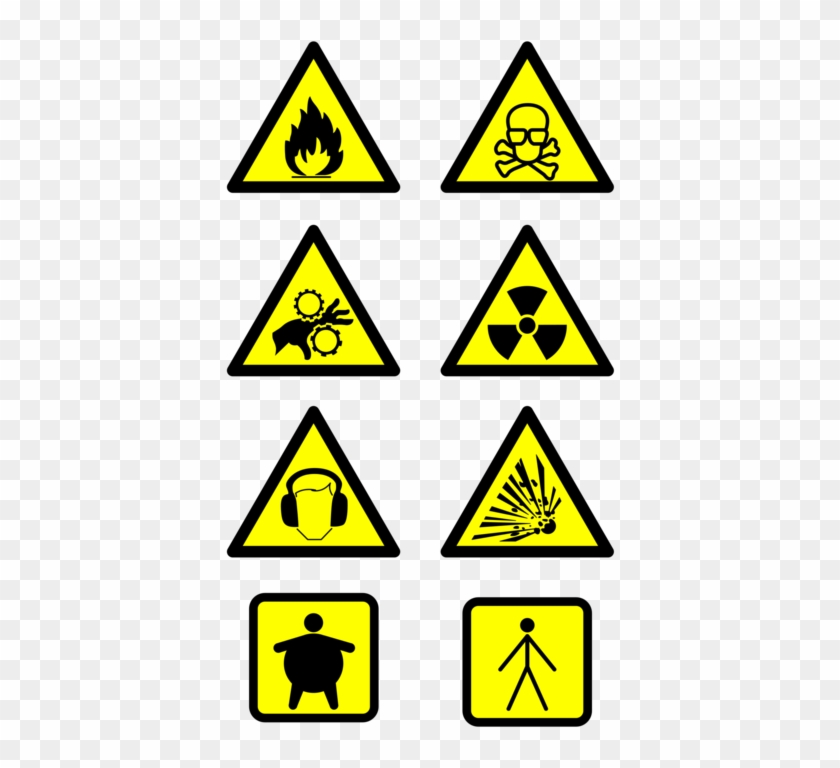 Warning Sign Png Clipart #1118669