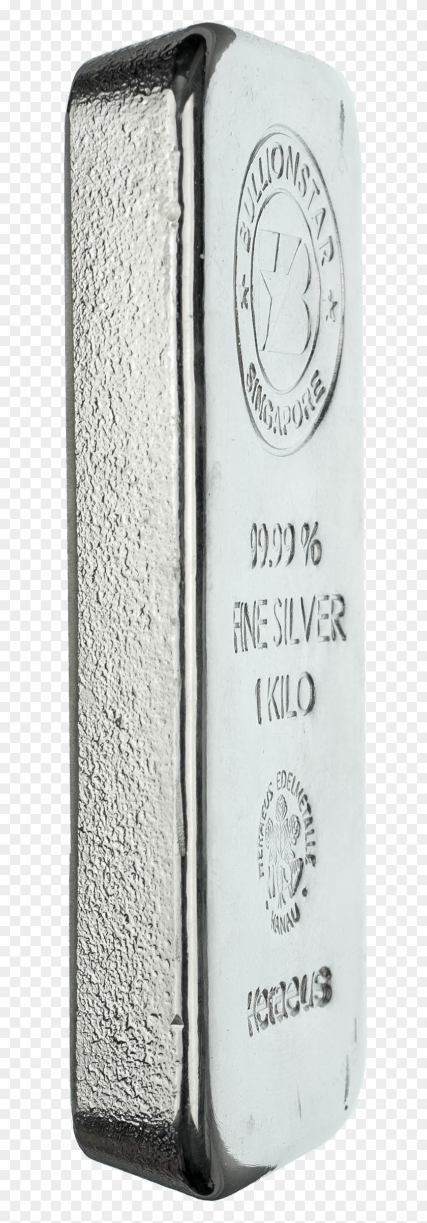 The Bullionstar Silver Bar Can Be Traded Without Any - German Silver Bar Kilo Clipart #1118670
