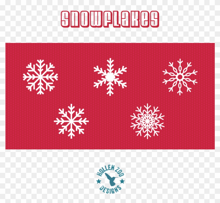 Transparent Snowflake Clipart - Pattern - Png Download #1118672