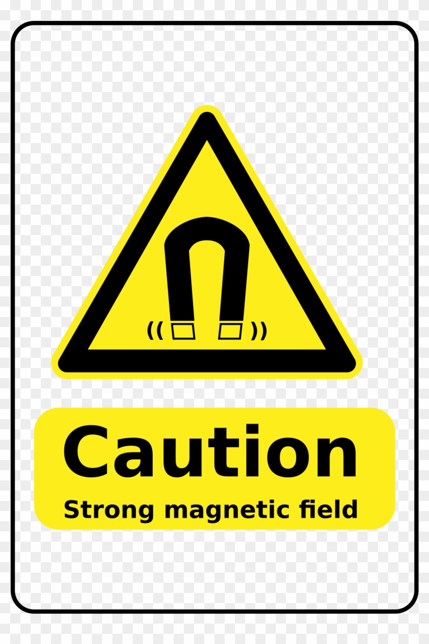 This Free Icons Png Design Of Strong Magnets Warning Clipart #1118679
