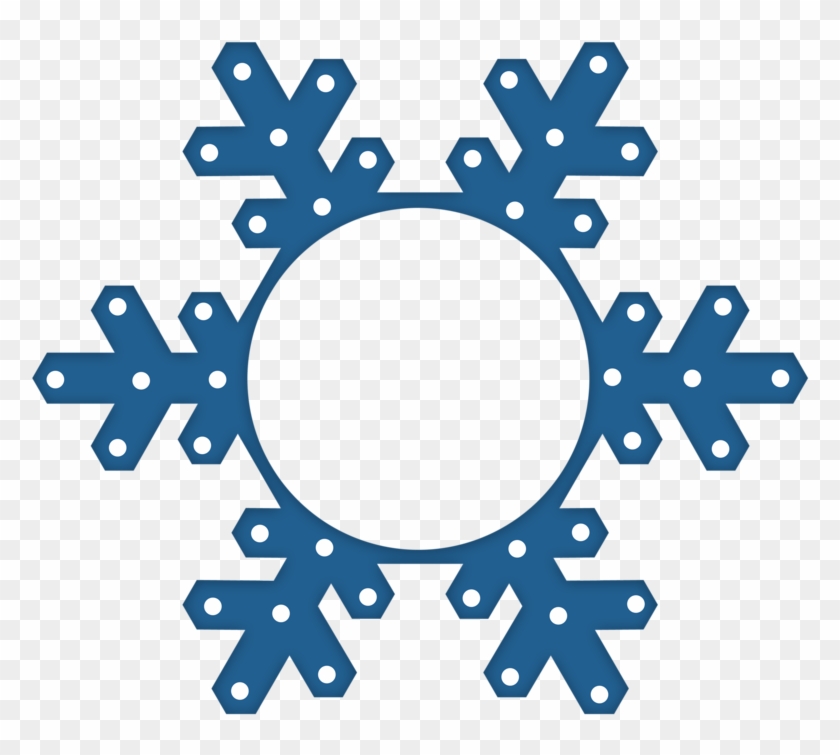 ○‿✿⁀winter‿✿⁀○ Kit, Xmas, Christmas, Snowflakes - Simple Snowflake Shape Png Clipart
