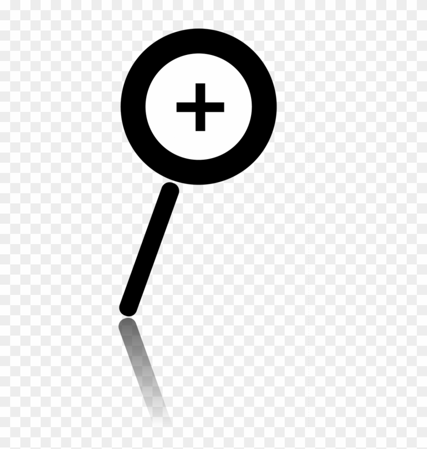 Magnifying Glass,search,glass,to Find,detective,data - Cross Clipart #1118780