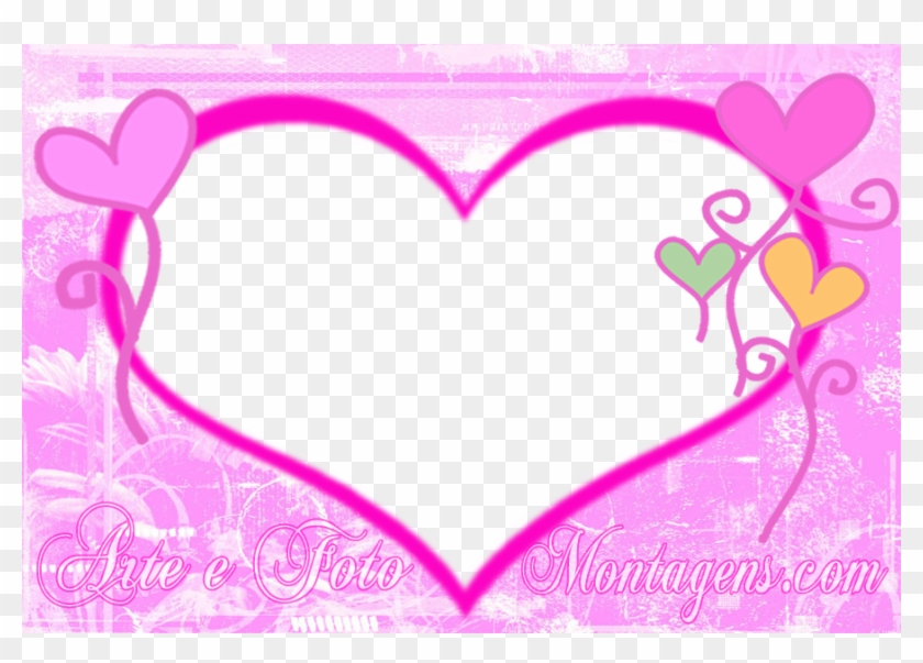 Coracao - Molduras De Coração Png Clipart