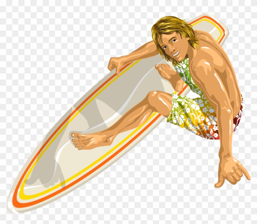 Surfing Png Picture - Серфер Пнг Clipart #1119104