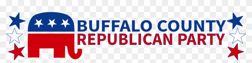 Buffalo County Republican Party - Oval Clipart #1119289