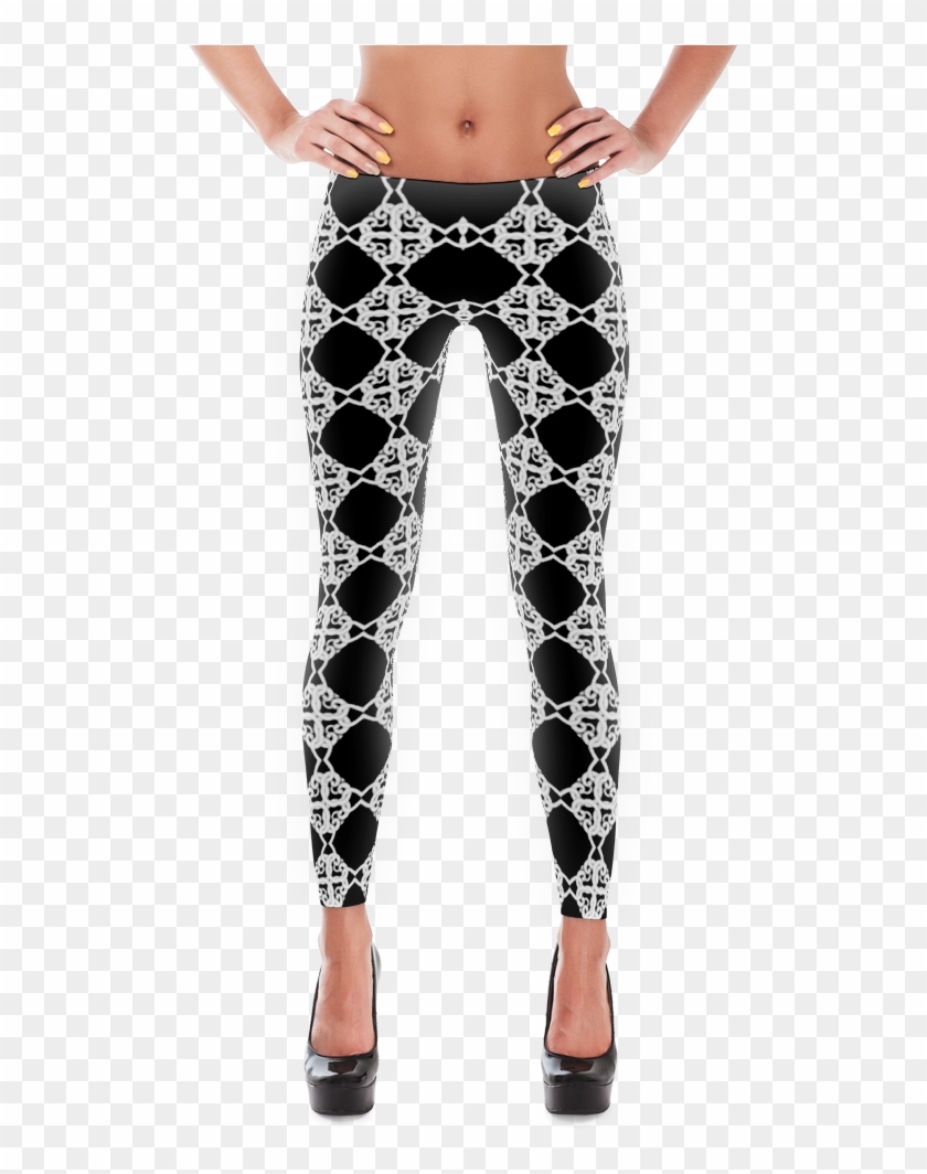 B&w Leggings - Mariachi - Leggings Crossfit Clipart #1119846