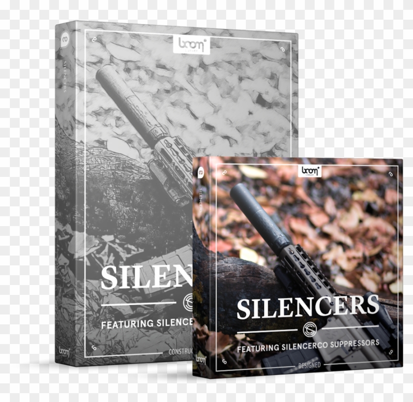 Silencers Sound Effects Library Product Box - Machine Gun Clipart #1119951