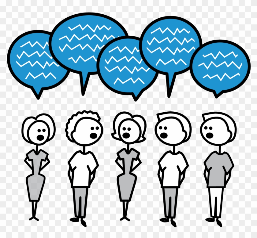 People Talking Png - People Talking Transparent Background Clipart #1119965