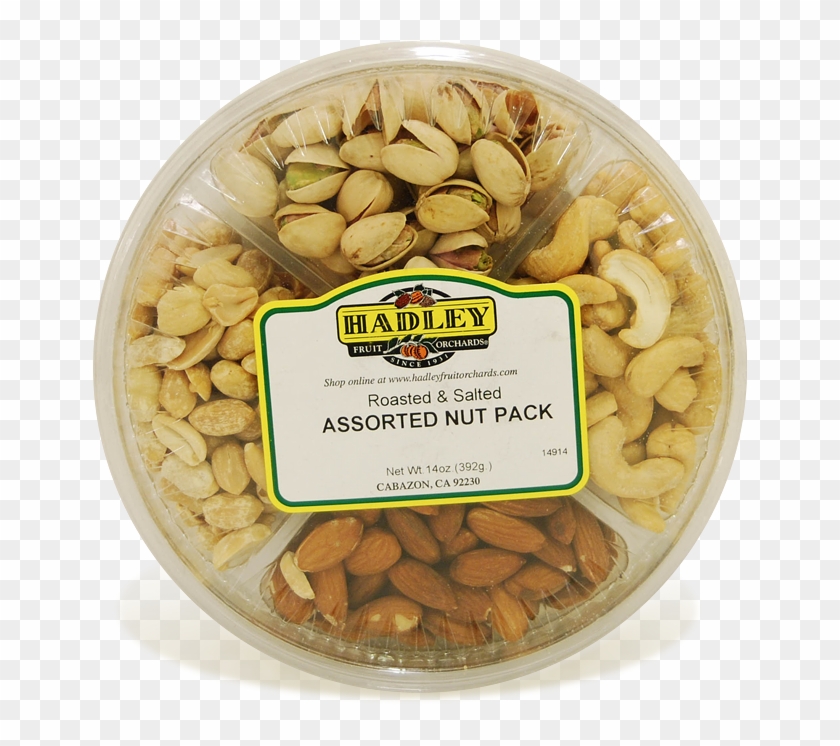 Assorted Roasted And Salted Nut Pack 14oz - Hadley Fruit Orchards Clipart #1120104