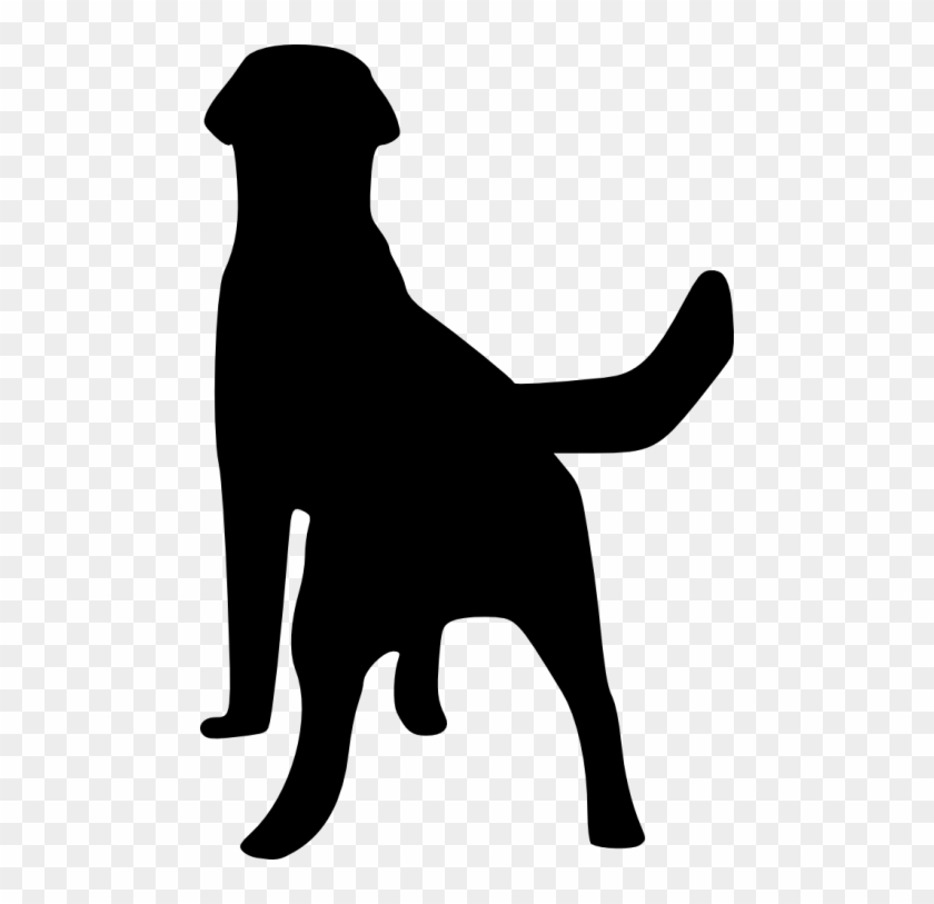 Dog Silhouette Image At Getdrawings - Dog Sitting Down Silhouette Png Clipart #1120328