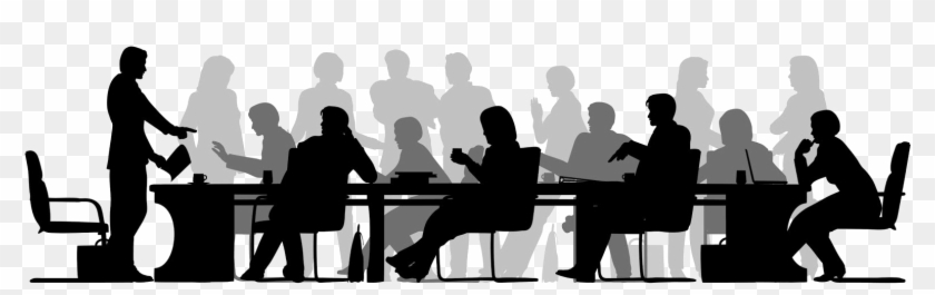 Meeting Png Images - Meeting Silhouette Clipart