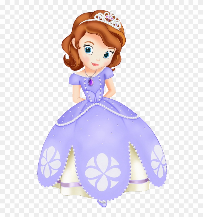 My 4 Granddaughters - Sofia The First Cake Topper Clipart #1120722