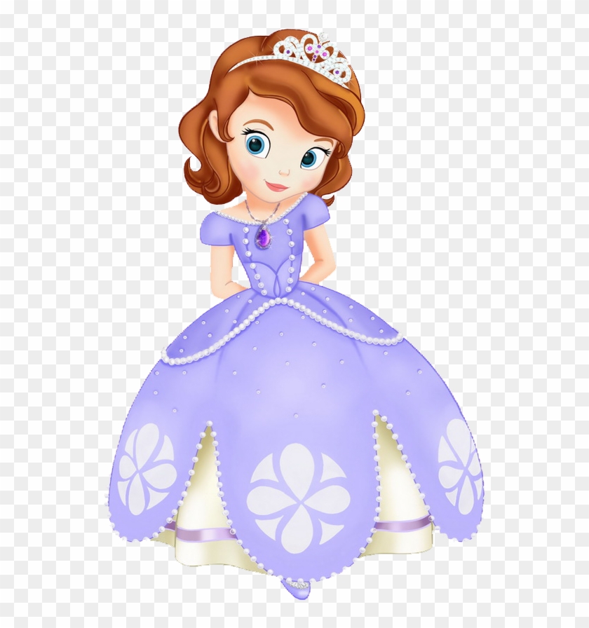 My 4 Granddaughters - Sofia The First Cake Topper Clipart