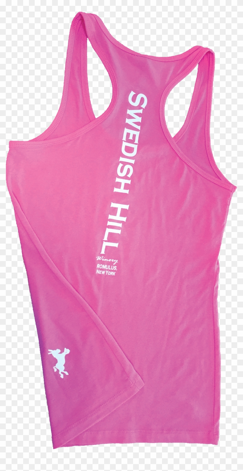 Swedish Hill Logo Tank Tops Available In Pink , Blue, Clipart #1121005