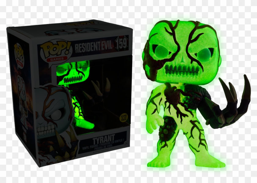 Tyrant Glow In The Dark 6” Super Sized Pop Vinyl Figure - Resident Evil 2 Funko Clipart