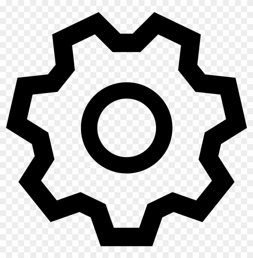 Settings Logo Png White , Png Download - Setting Icon Clipart
