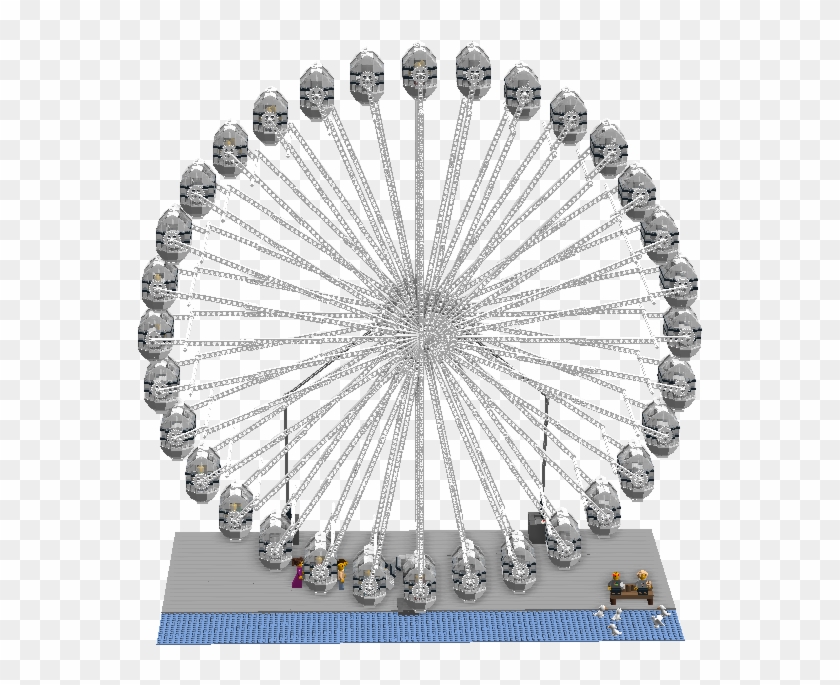 The London Eye Clipart #1121534