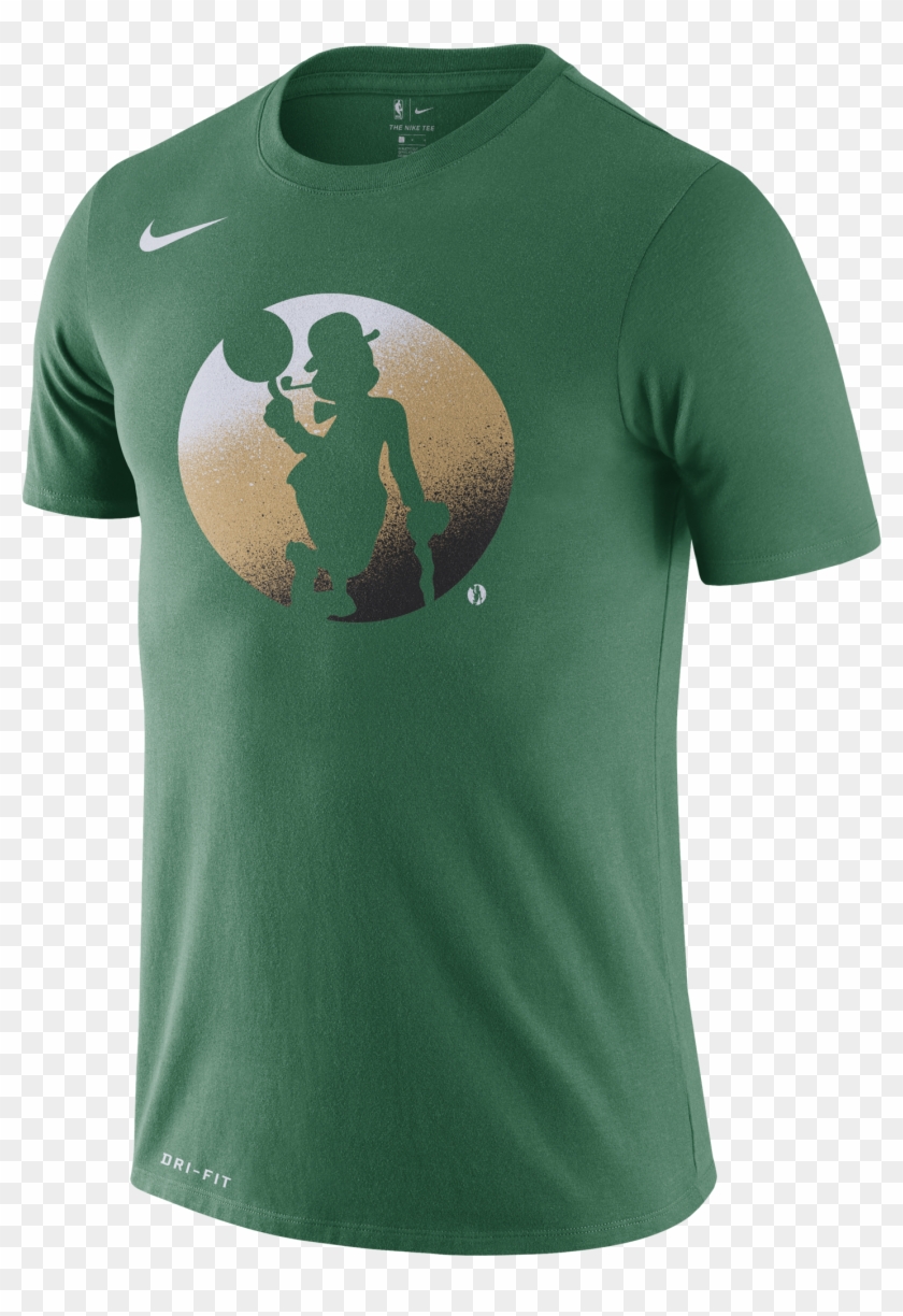 Nike Nba Boston Celtics Logo Dry Tee - Nike Blue Jays T Shirt Clipart #1121694