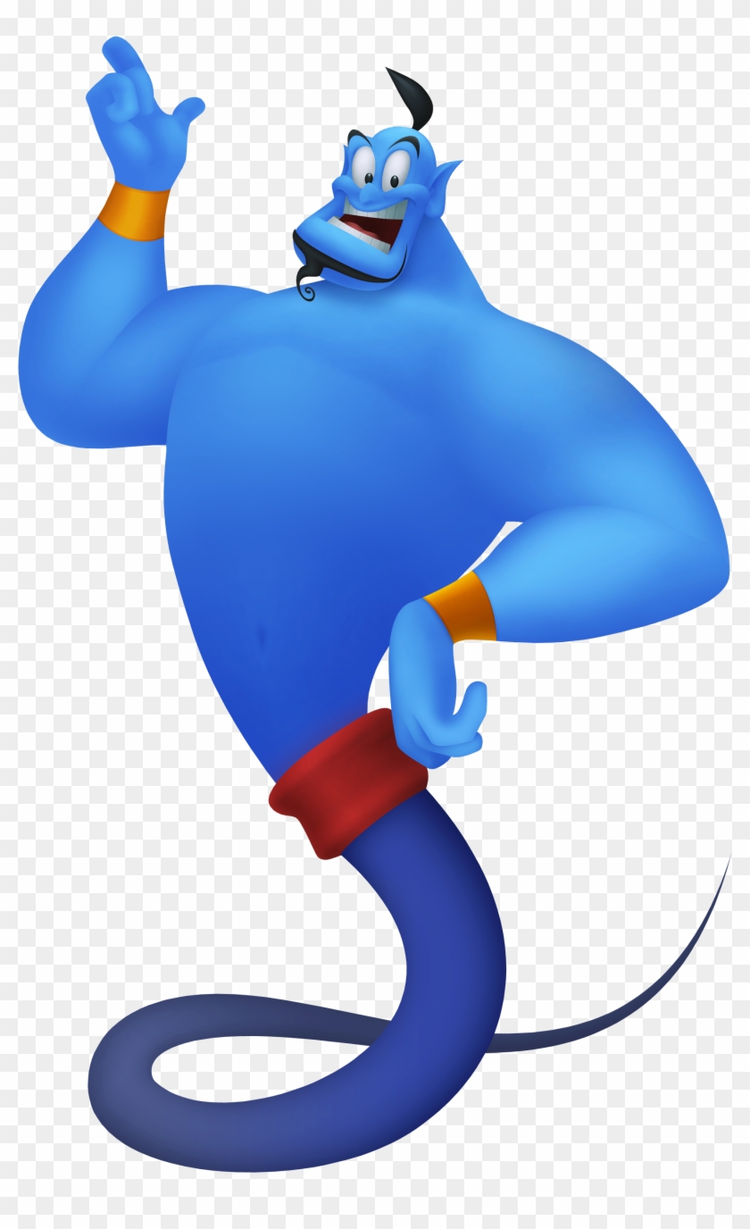 Download Kingdom Hearts 3 Logo - Genie Aladdin Clipart
