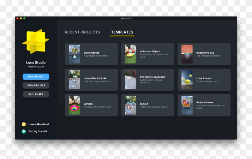 And In Case You're Not Sure How To Get Started, Snapchat - Snapchat Lens Studio Clipart