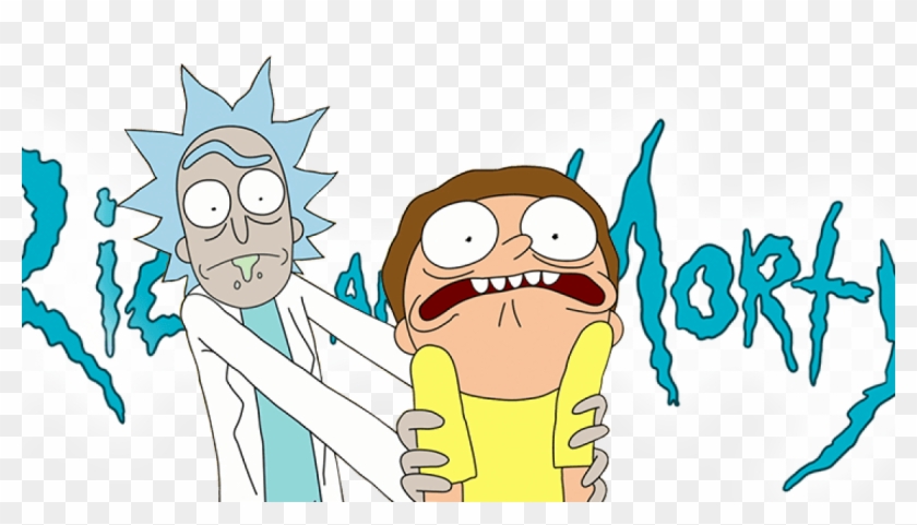 Tipografia Rick Y Morty Clipart #1122280