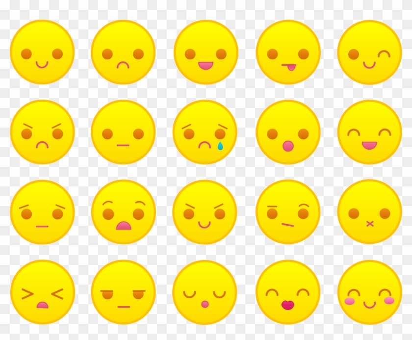 Blushing Emoji Clipart Clip Art - Cute Angry Face Emoticon - Png Download #1122354