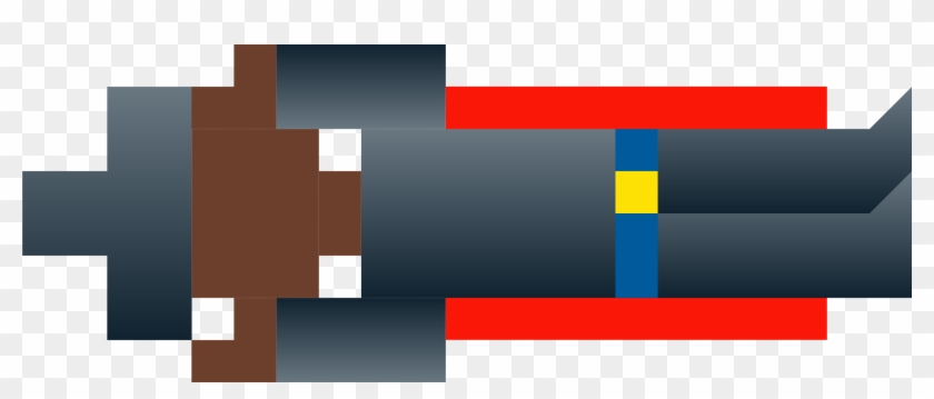 Clip Arts Related To - Pixel Art Guns Big - Png Download #1122753
