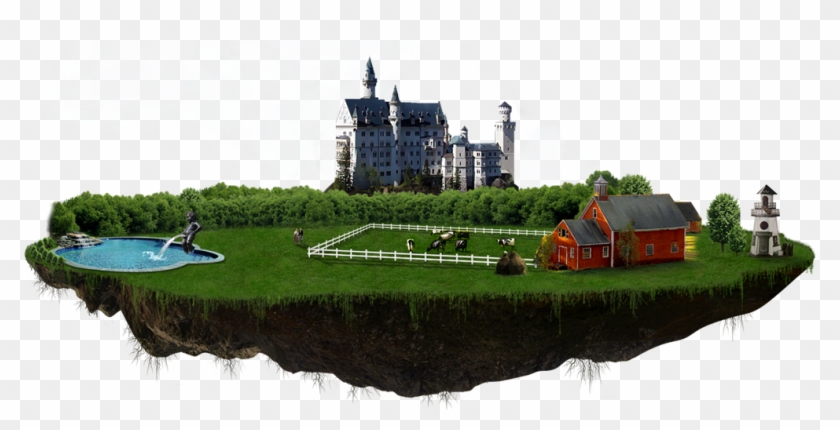 Island Png Pic - Neuschwanstein Castle Clipart