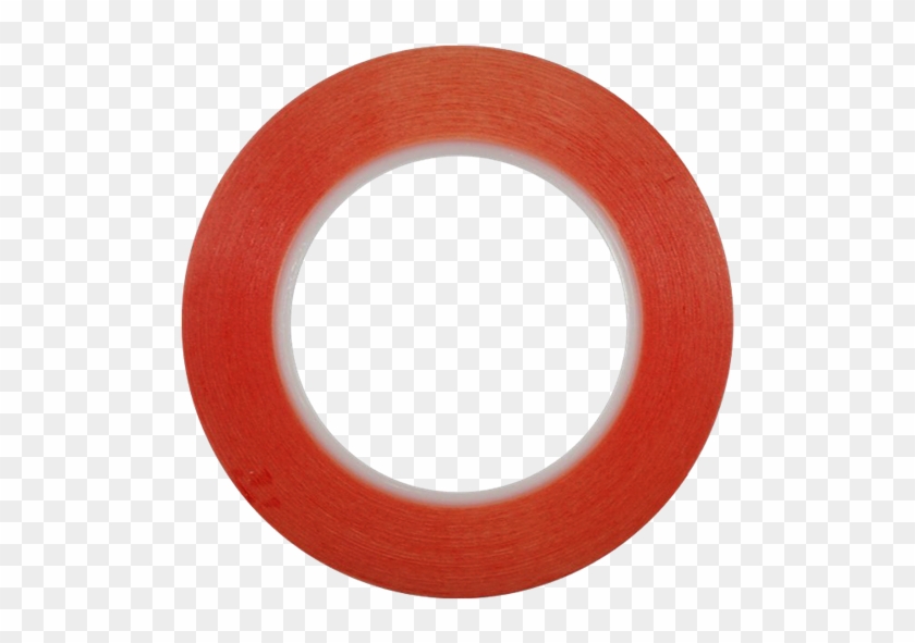 2mm Premium Red Adhesive Tape For Phone Screen Repair - Circle Clipart