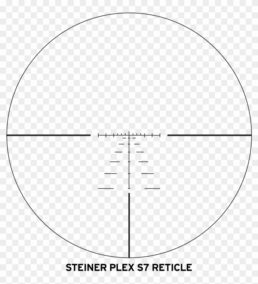 Plex S7 Reticle - Steiner Gs3 S7 Reticle Clipart #1123452