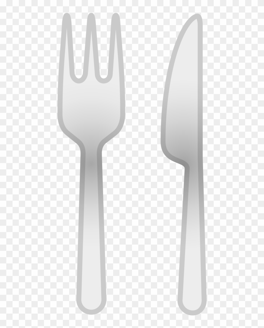 Download Svg Download Png - Emoji Tenedor Y Cuchillo Clipart #1123583