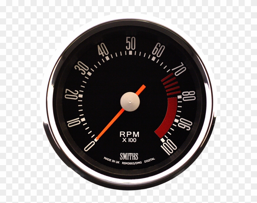 Banner Free Library Vdo Gauges Smiths Chronometric - Clock With Black Background Clipart #1123826