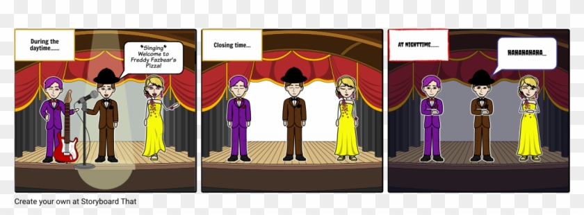 Fnaf Day To Night - Cartoon Clipart