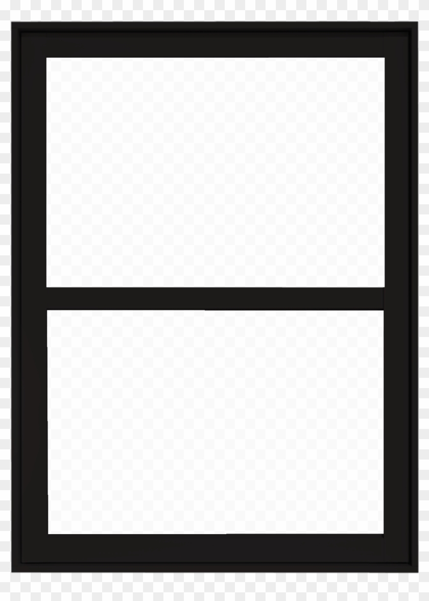 Hybrid Single Hung Windows - The Square Clipart