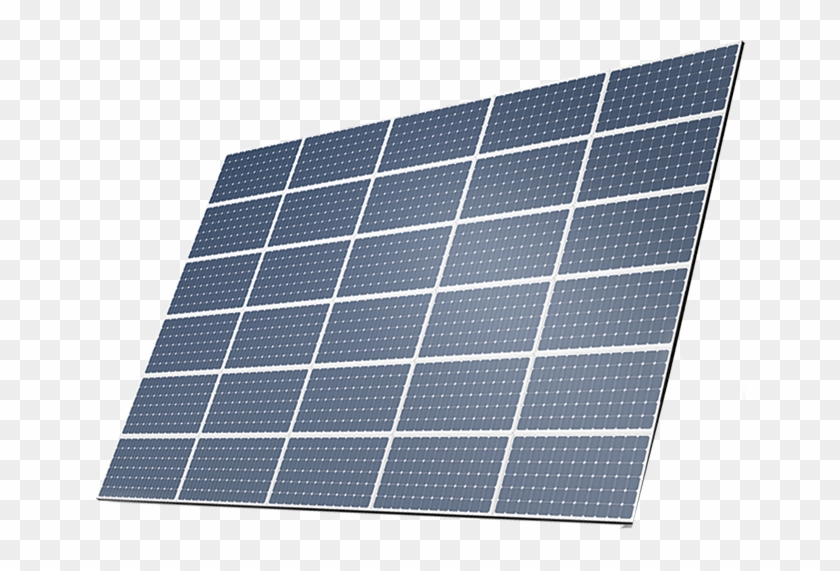 652 X 491 4 - Solar Panels Without Background Clipart