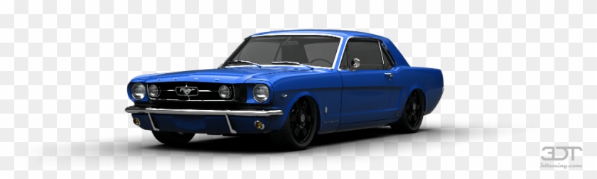 Mustang Gt Coupe 1965 Tuning - 1965 Blue Mustang Png Clipart #1124535