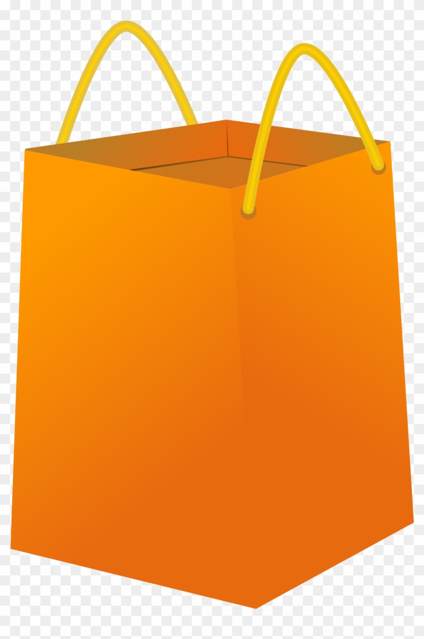 Clipart - Shopping Bag Clip Art - Png Download #1124764