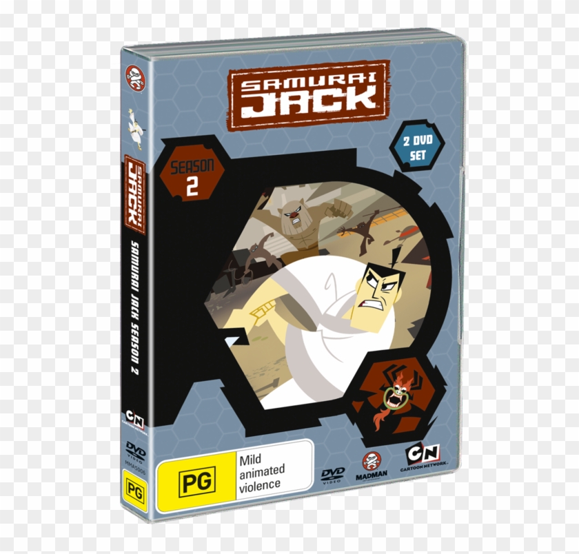 "cartoon Network's Samurai Jack Has Been Bringing Bushido - Samurai Jack Dvd Clipart
