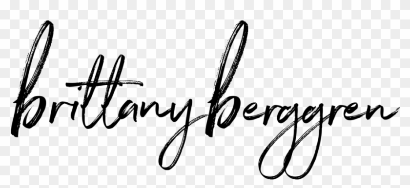 Brittany Berggren Photography - Calligraphy Clipart