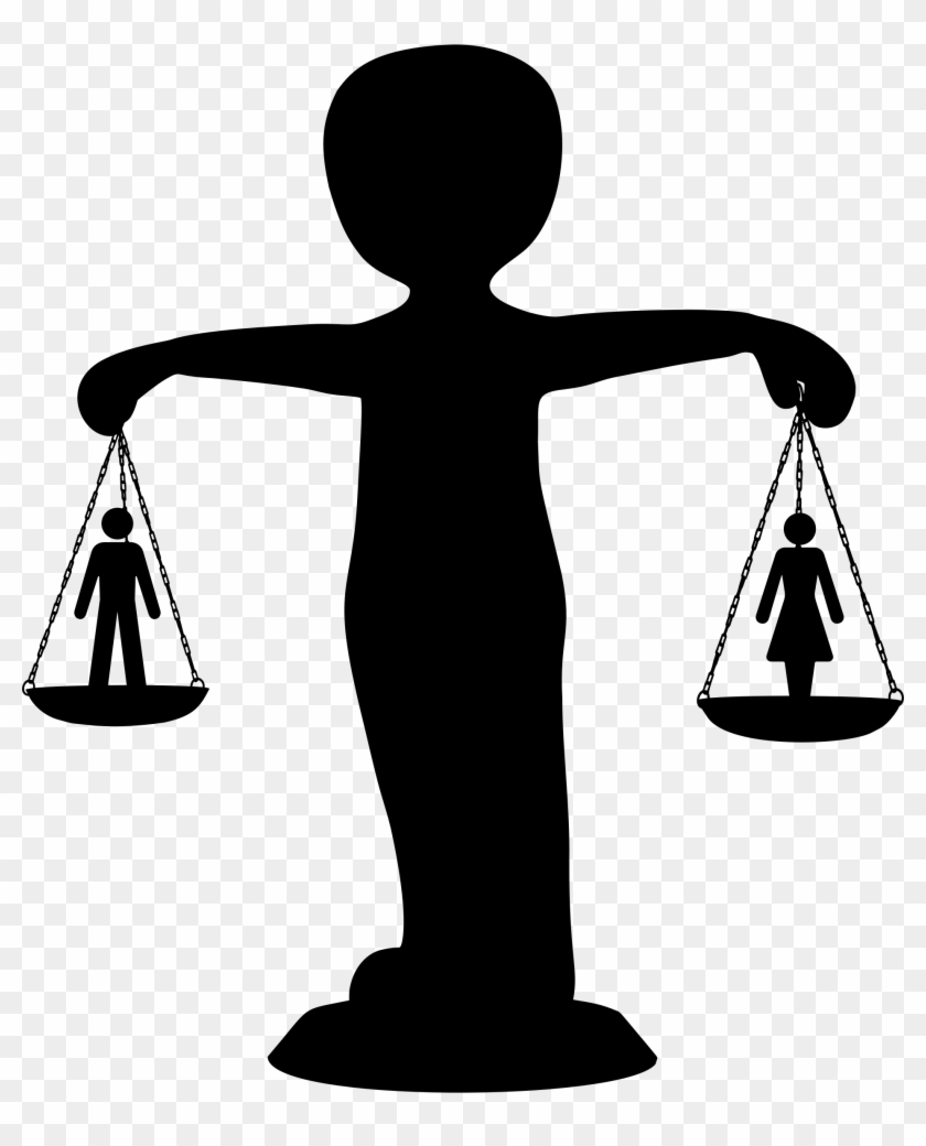 This Free Icons Png Design Of Gender Equality Justice Clipart #1124996