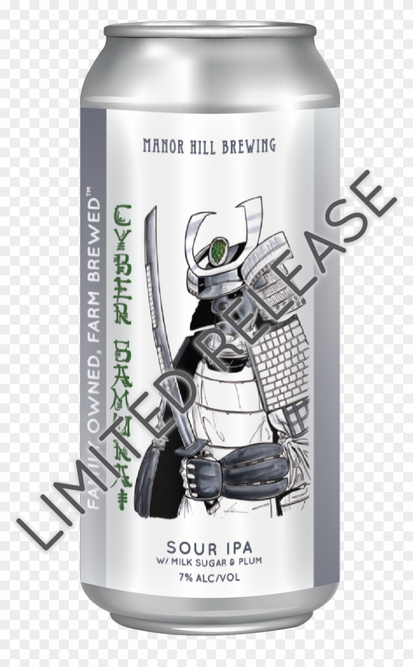 Cyber Samurai - Water Bottle Clipart