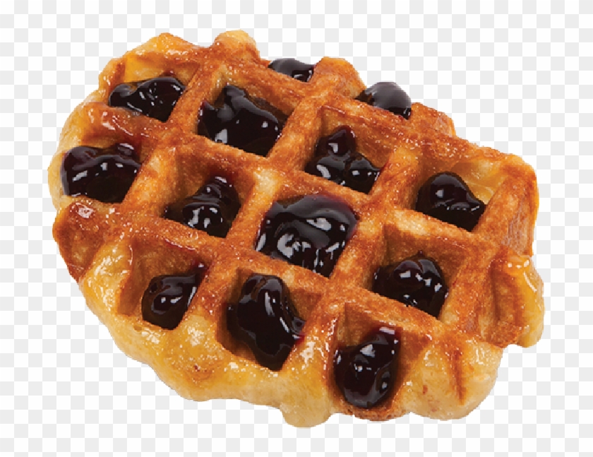 Waffle Png - Blueberry Waffle Png Clipart