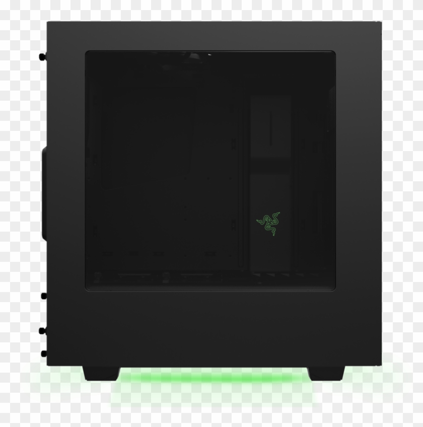 The Razer Logo Lights Up On The H440 Shroud But Not - Computer Case Clipart #1125171